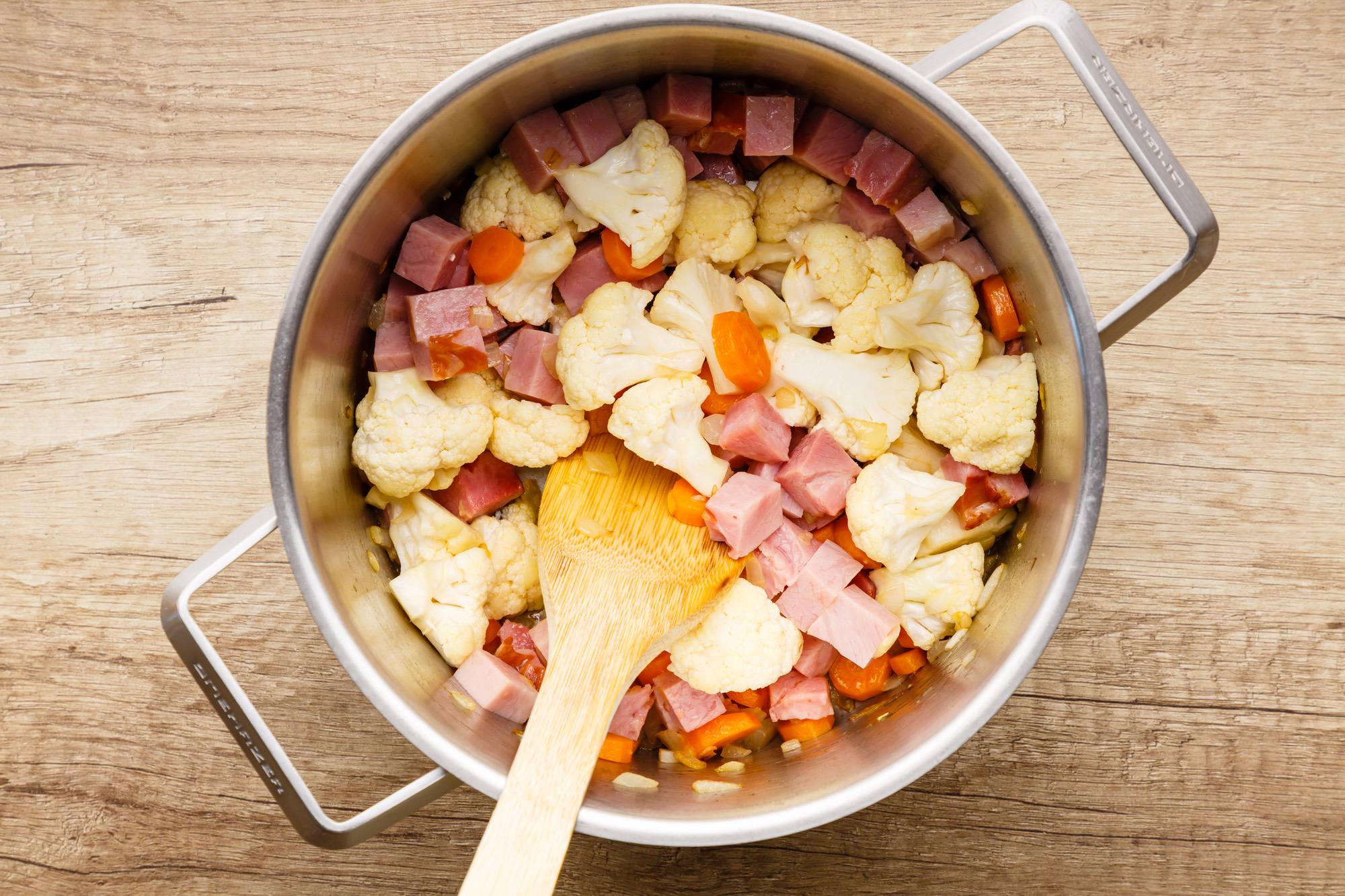 Keto Ham Soup