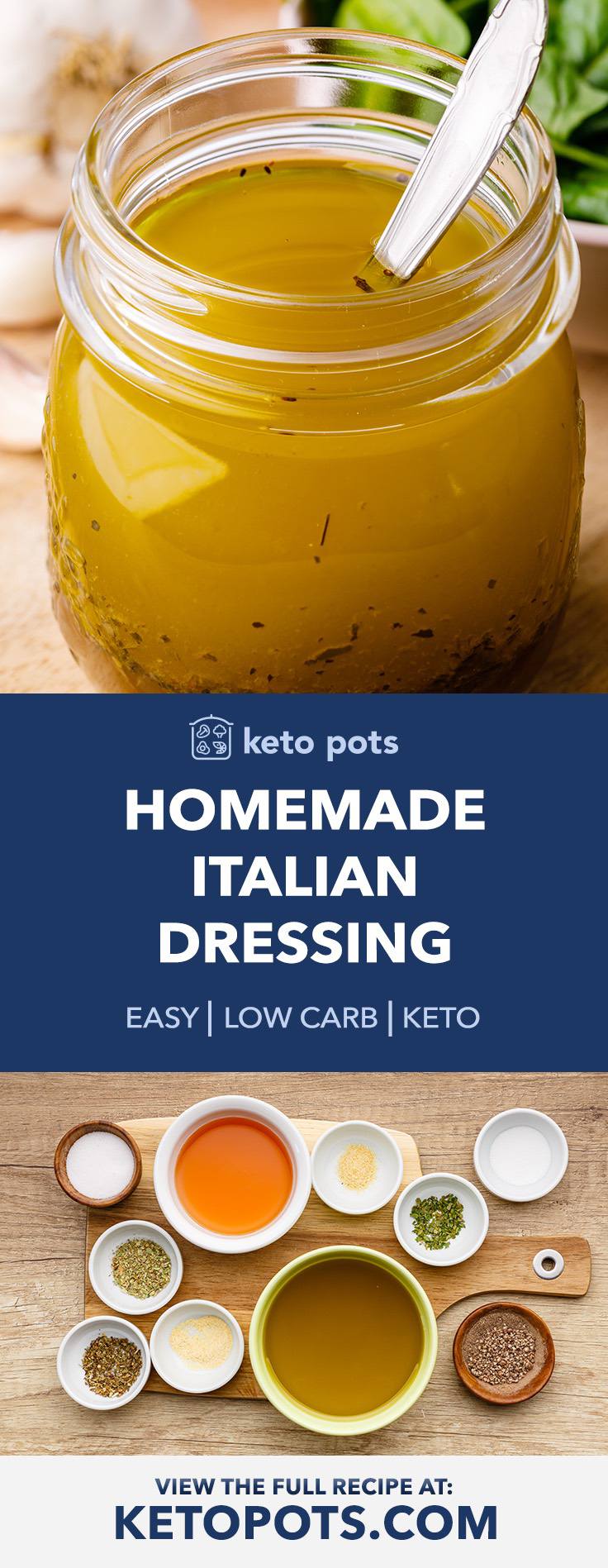 Keto Italian Dressing